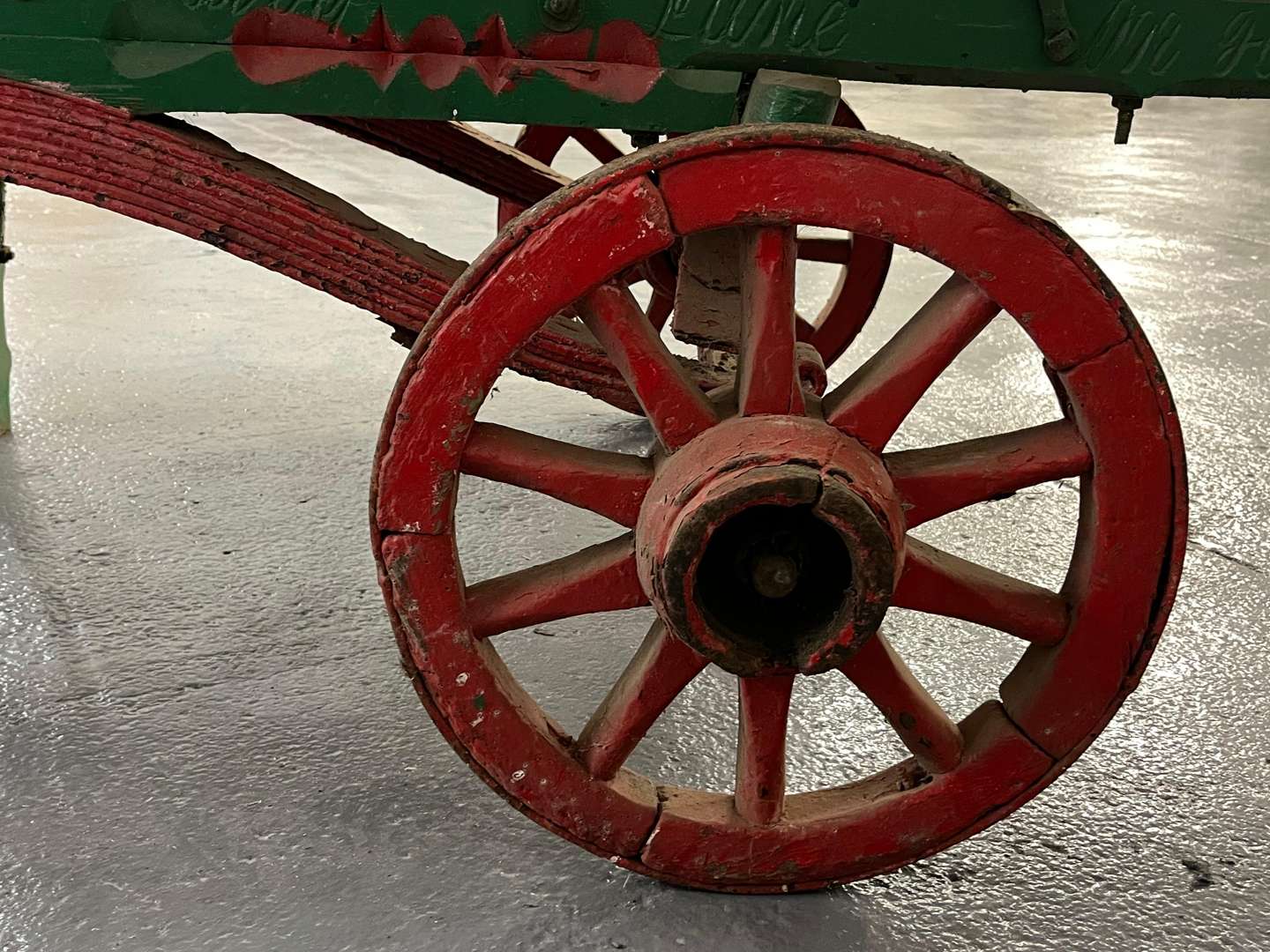 <p>Vintage Victorian Costermonger Barrow</p>