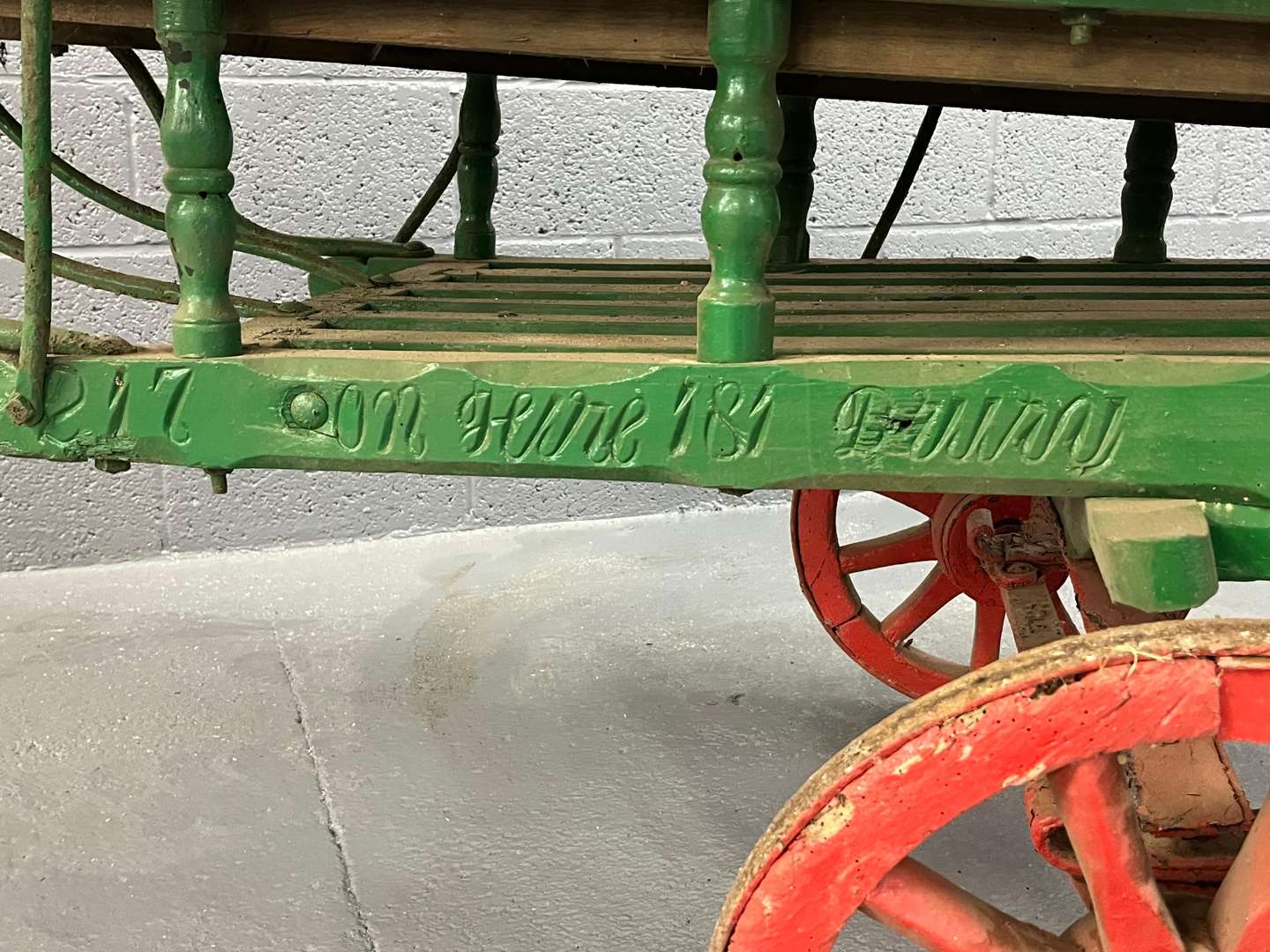 <p>Vintage Victorian Costermonger Barrow</p>