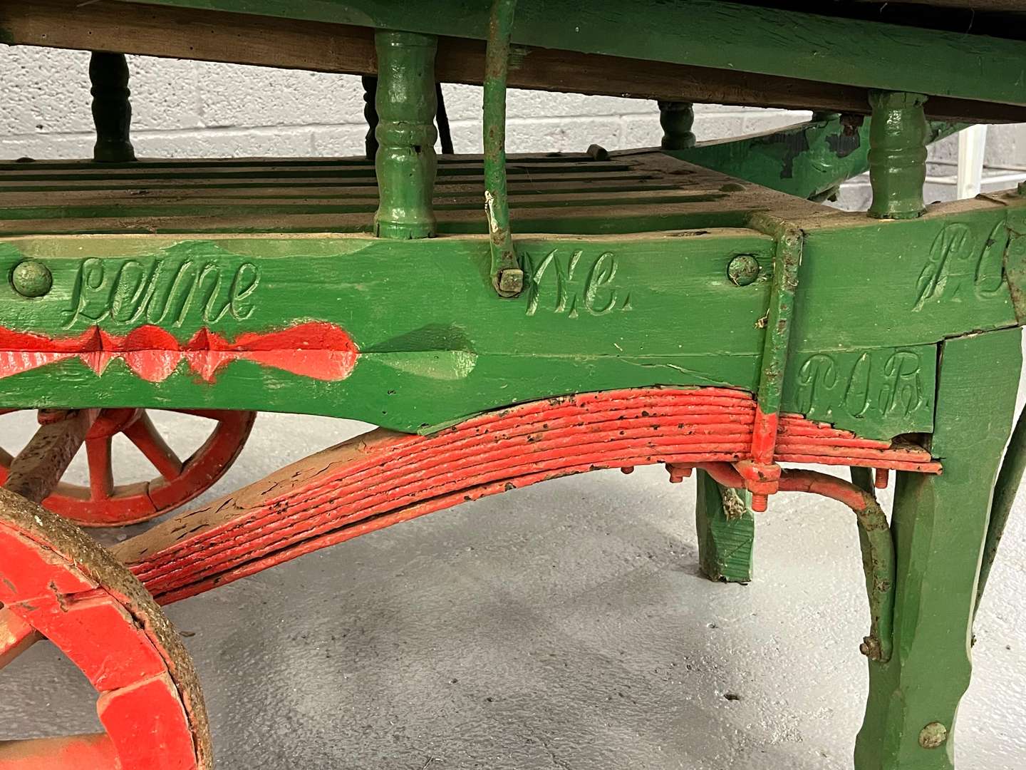 <p>Vintage Victorian Costermonger Barrow</p>