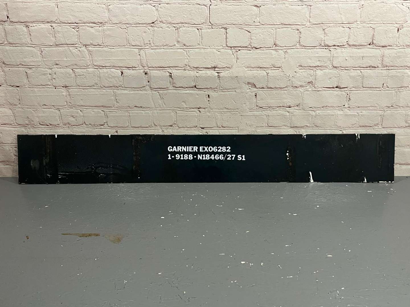 <p>Shepherds Bush Central Line, Railway Enamel Sign</p>