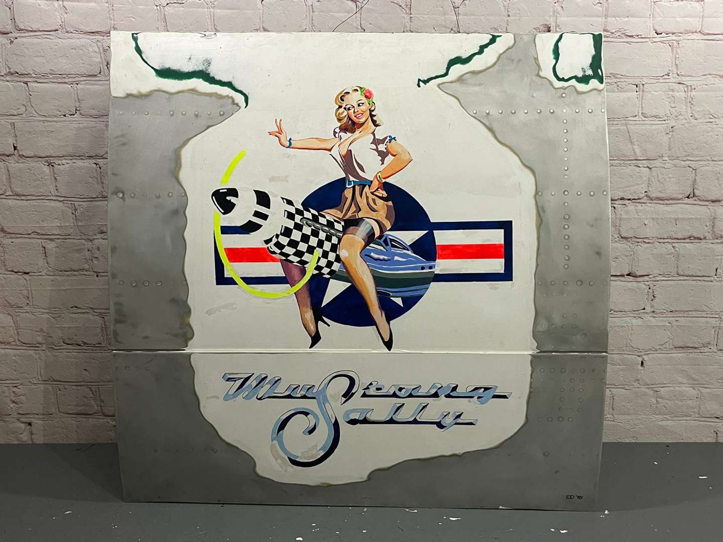 <p>Mustang Sally Aviation Wall Art</p>