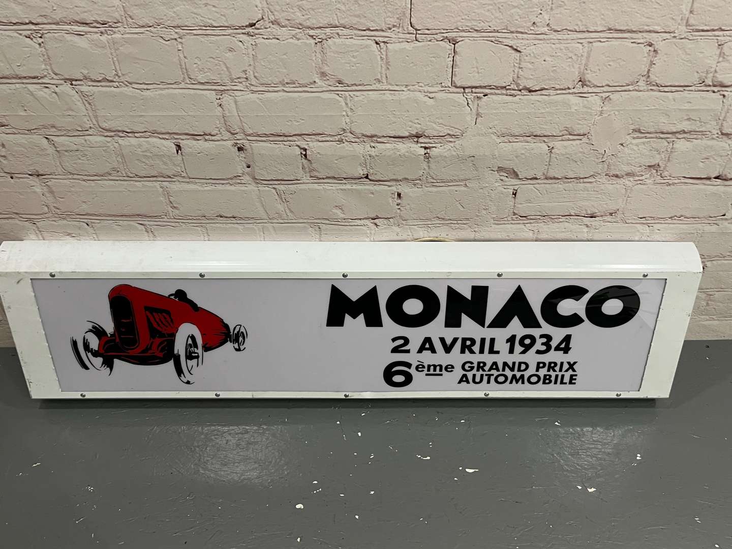 <p>Monaco Illuminated Sign</p>