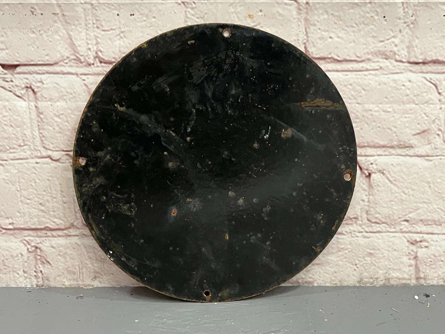 <p>Sinclair Gasoline US Motor Small Enamel Sign</p>