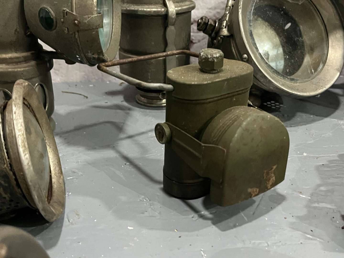 <p>Large Quantity of Carbide Bicycle Lamps</p>