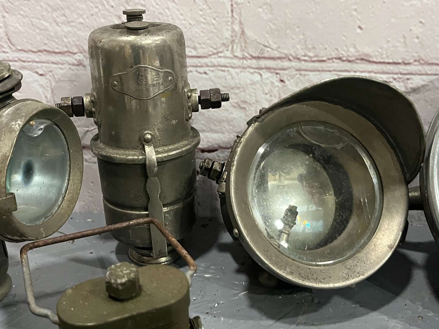 <p>Large Quantity of Carbide Bicycle Lamps</p>