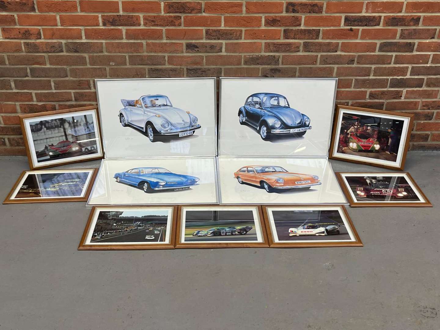 <p>Ten Motoring Prints and Photographs</p>