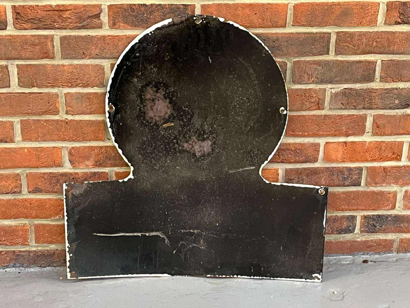 <p>National Benzole Mixture Enamel Sign</p>