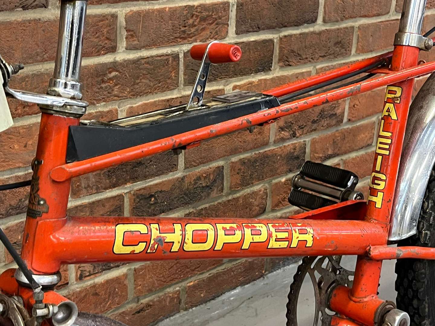 <p>MkII Raleigh Chopper With Original Ever Ready Battery Lights</p>