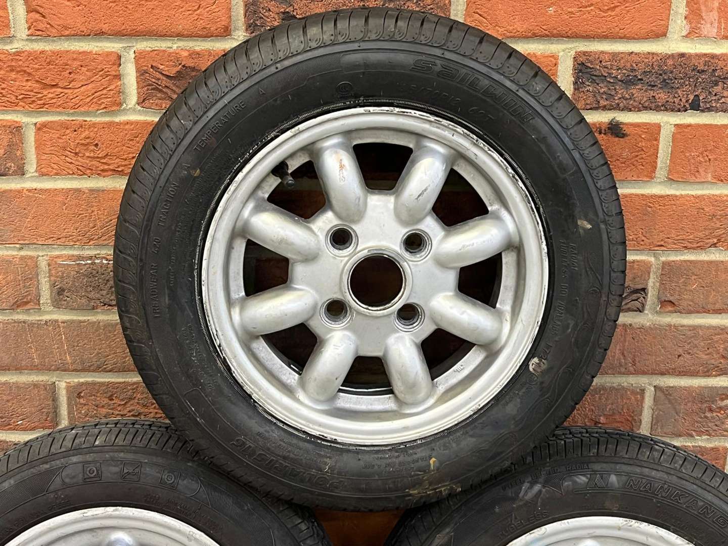 <p>Set of Five Minilite Alloy Wheels</p>