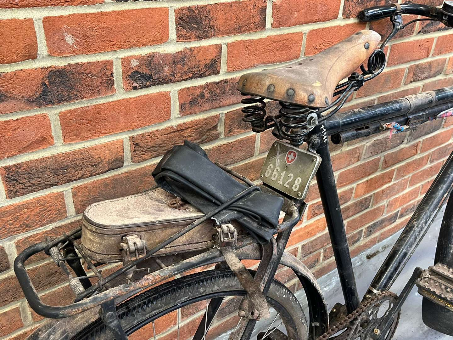<p>Two WWII Swiss Army Bicycles (For Restoration)</p>