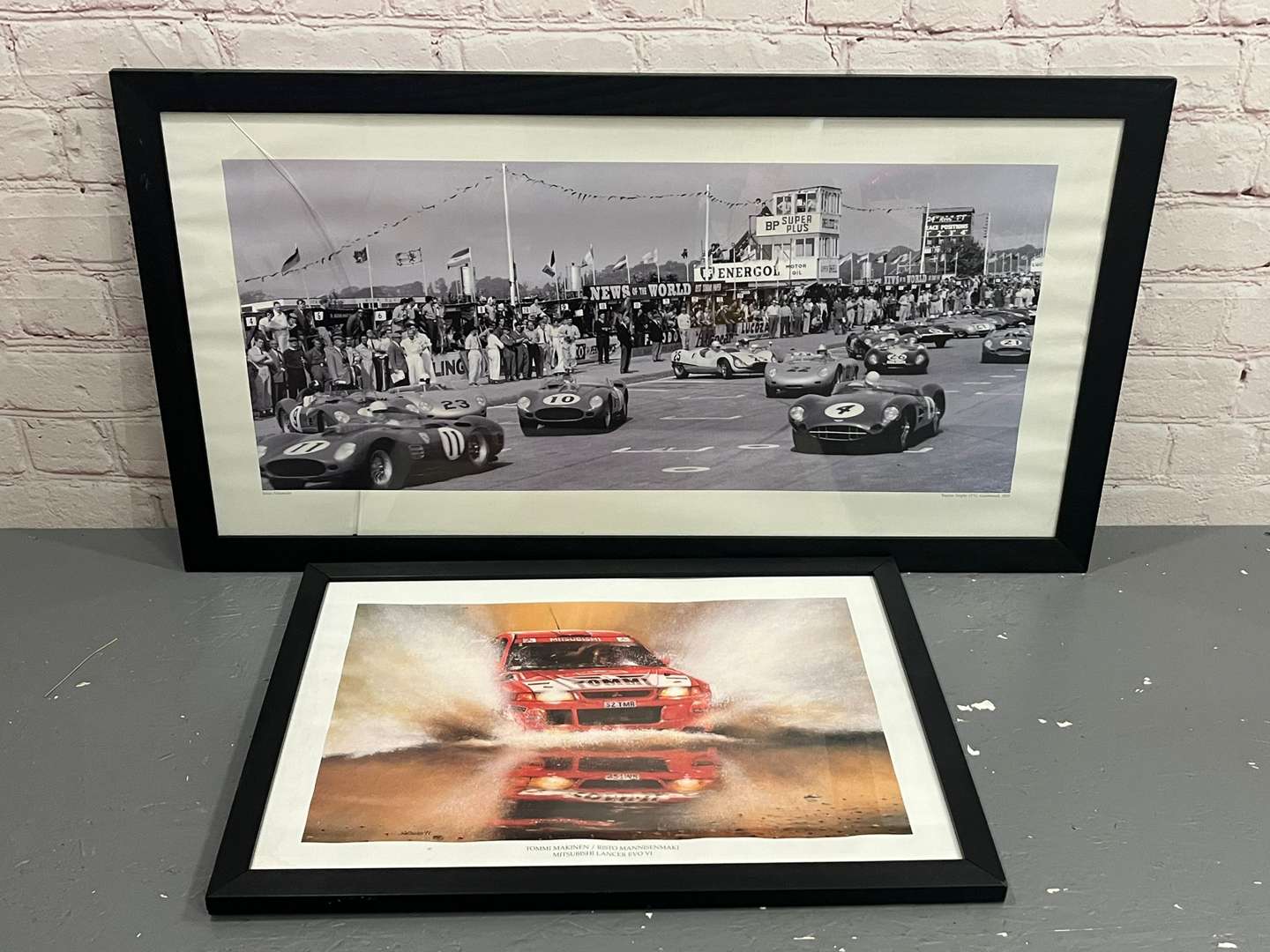 <p>Goodwood Framed Print and Tommi Makinen Print (2)</p>