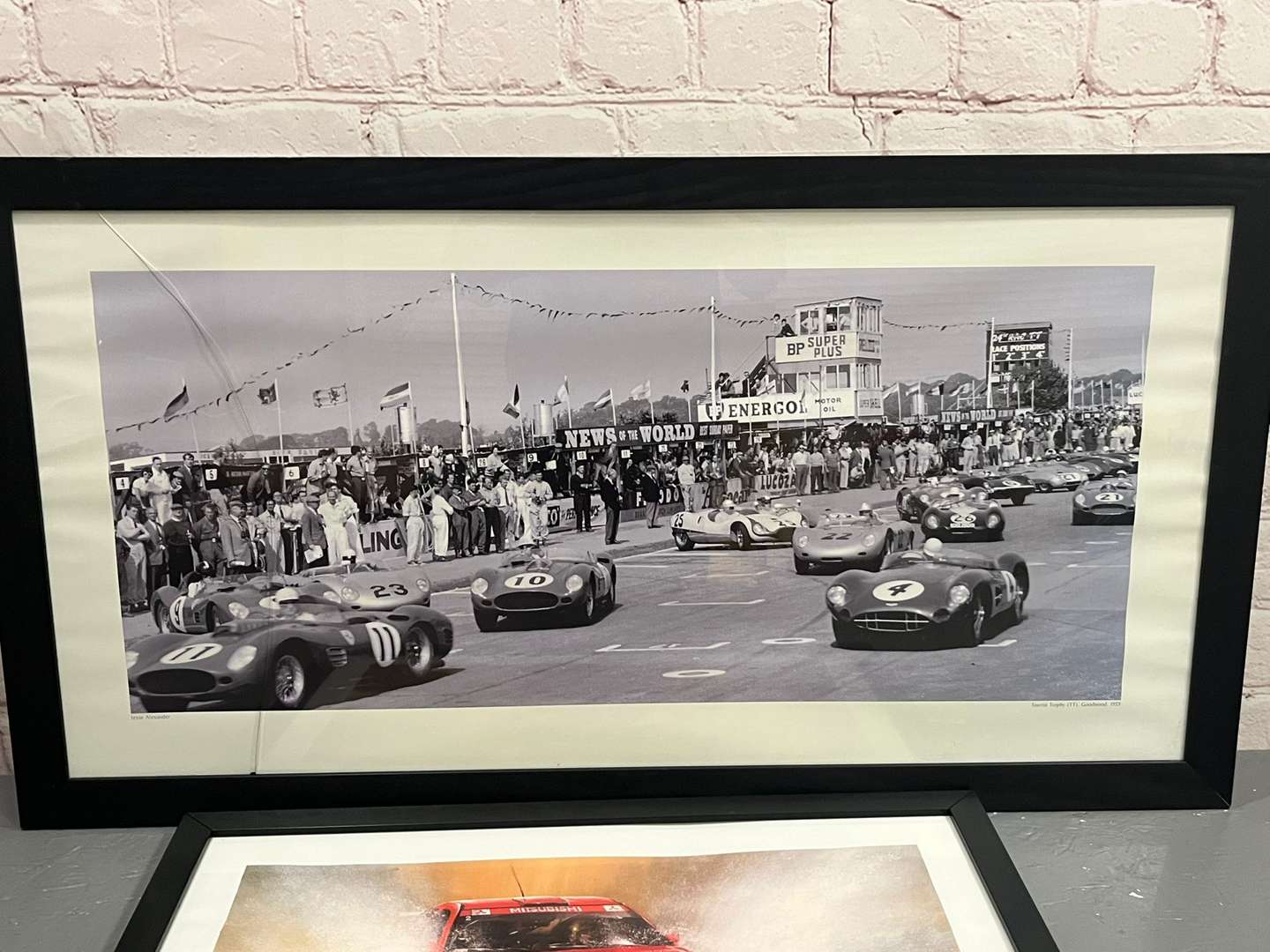 <p>Goodwood Framed Print and Tommi Makinen Print (2)</p>