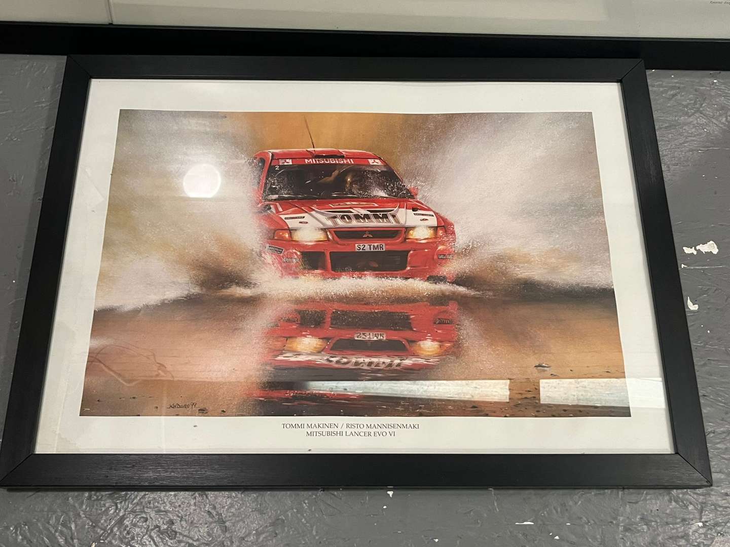<p>Goodwood Framed Print and Tommi Makinen Print (2)</p>