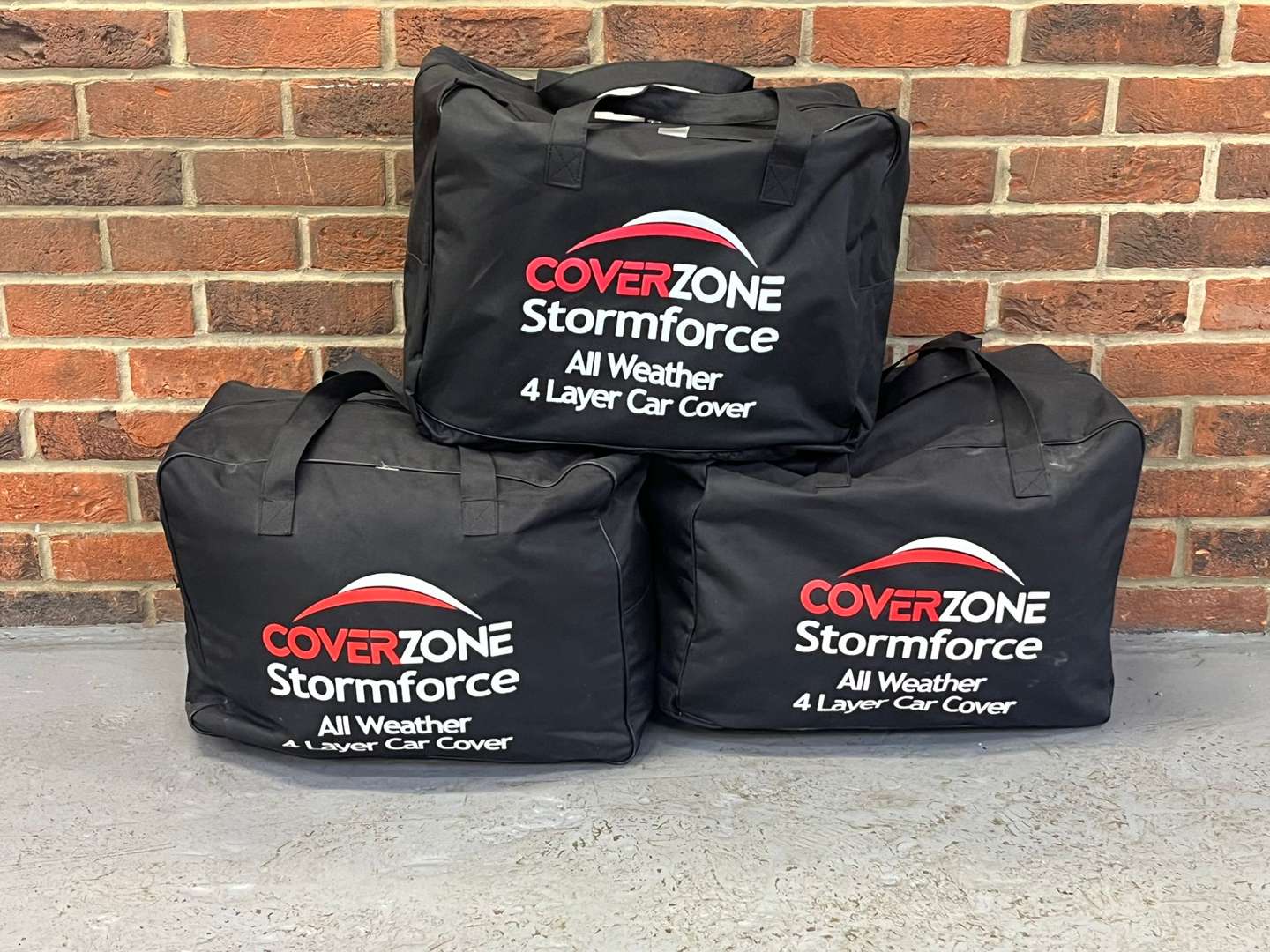 <p>Three Cover Zone Car Covers</p>