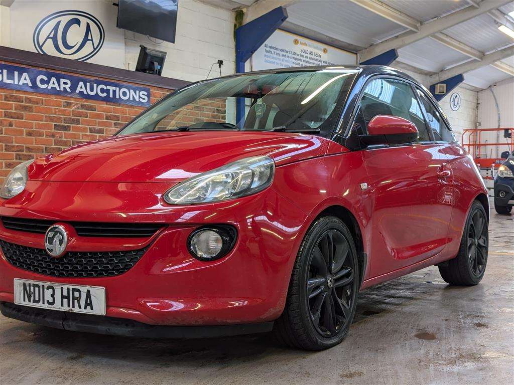 <p>2013 VAUXHALL ADAM JAM S/S</p>