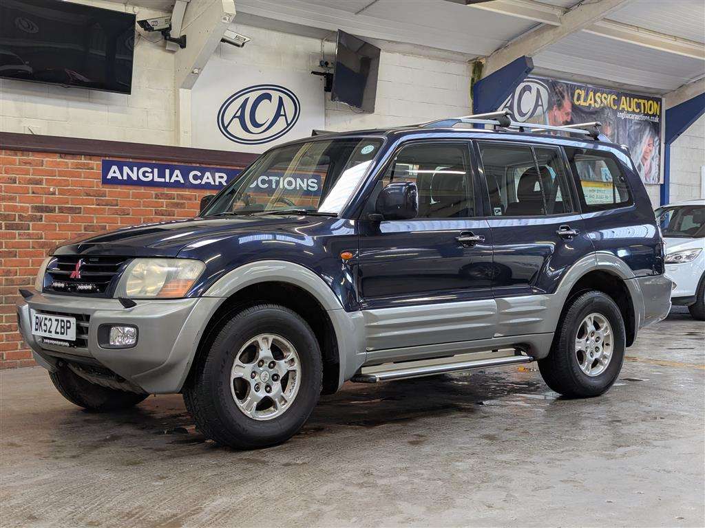 <p>2002 MITSUBISHI SHOGUN EQUIPPE DI-D A LWB</p>