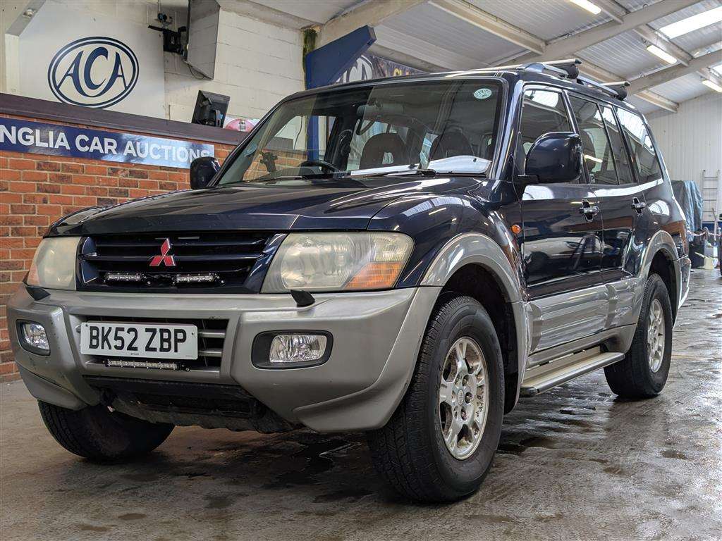 <p>2002 MITSUBISHI SHOGUN EQUIPPE DI-D A LWB</p>
