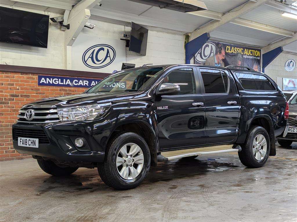 <p>2018 TOYOTA HILUX ICON D-4D 4WD DCB</p>