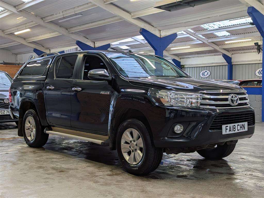 <p>2018 TOYOTA HILUX ICON D-4D 4WD DCB</p>