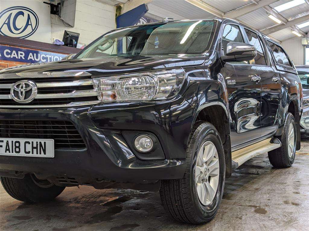 <p>2018 TOYOTA HILUX ICON D-4D 4WD DCB</p>