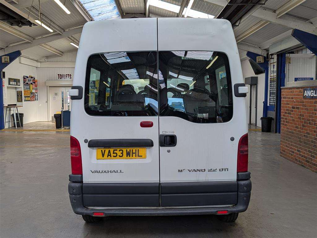 <p>2004 VAUXHALL MOVANO DTI 3300 MWB</p>