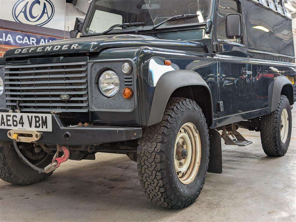 <p>2014 LAND ROVER DEFENDER 110 HARD TOP TD 1 reg'd keeper from new</p>