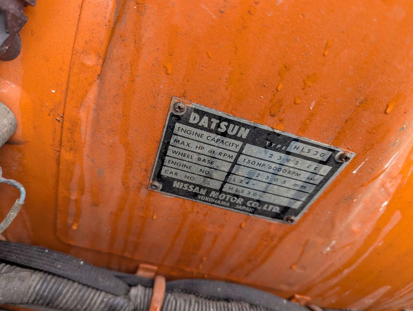 <p>1973 DATSUN 240Z LHD</p>