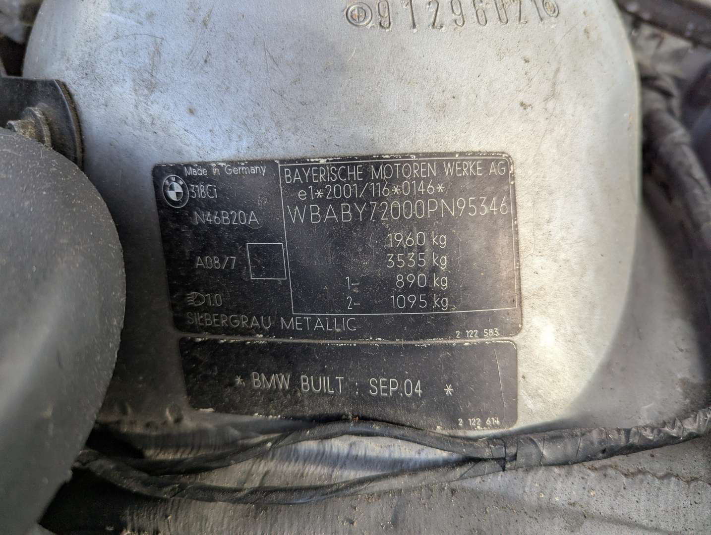 <p>2004 BMW 318I E46 CONVERTIBLE AUTO</p>