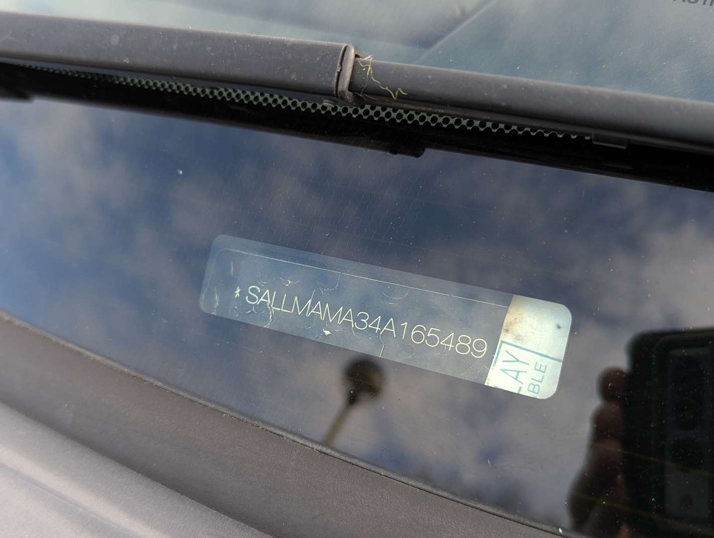 <p>2004 RANGE ROVER VOGUE V8 AUTO</p>