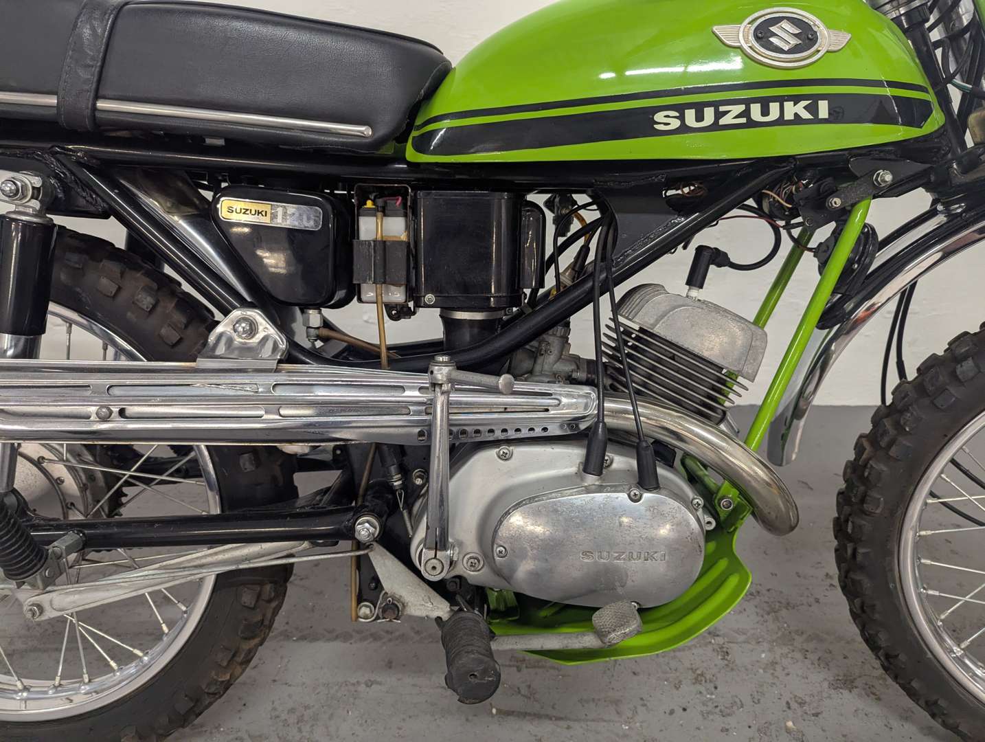 <p>1970 SUZUKI TC120</p>