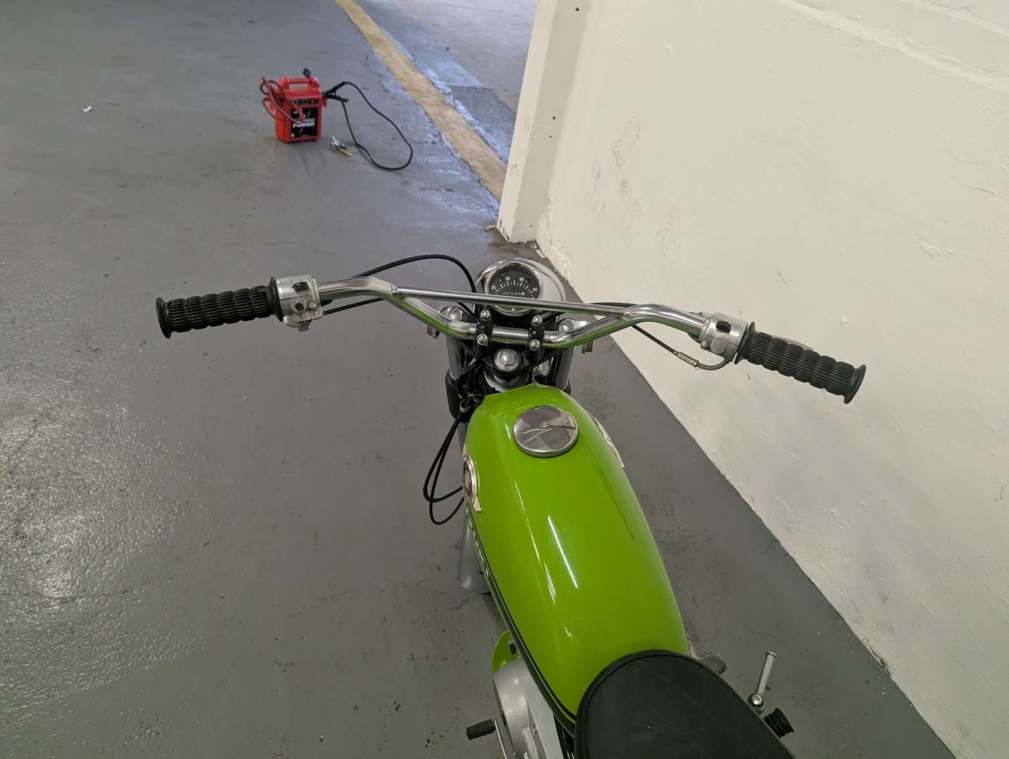 <p>1970 SUZUKI TC120</p>