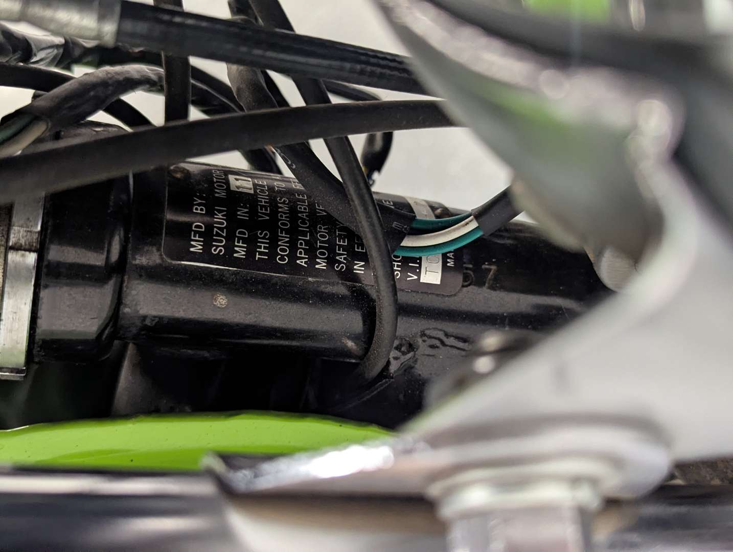 <p>1970 SUZUKI TC120</p>