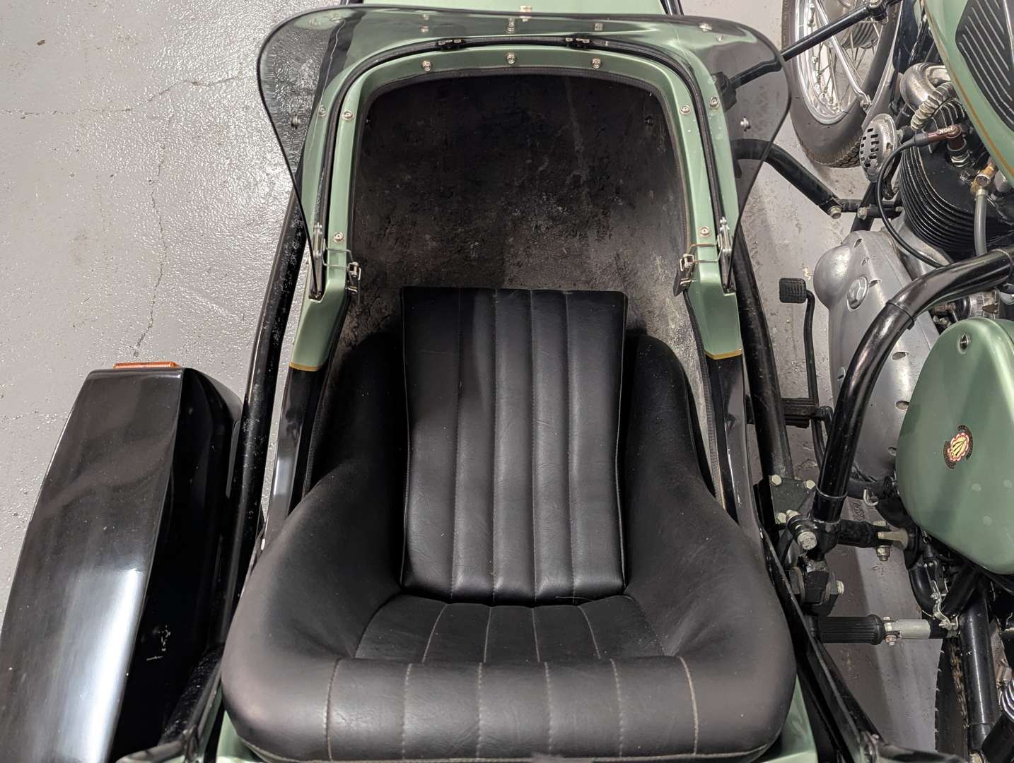 <p>1960 BSA A7 AND SIDECAR</p>