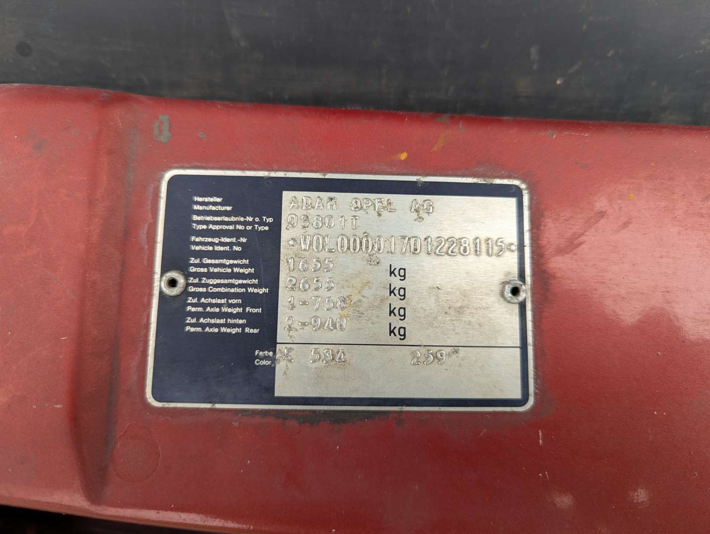 <p>1983 VAUXHALL CARLTON S</p>