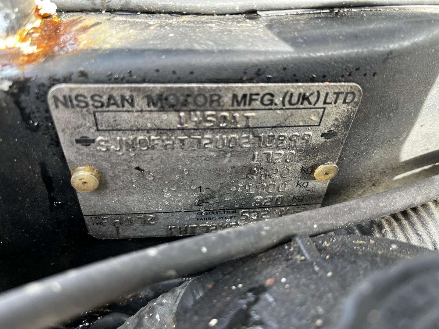 <p>1991 NISSAN BLUEBIRD EXECUTIVE I</p>