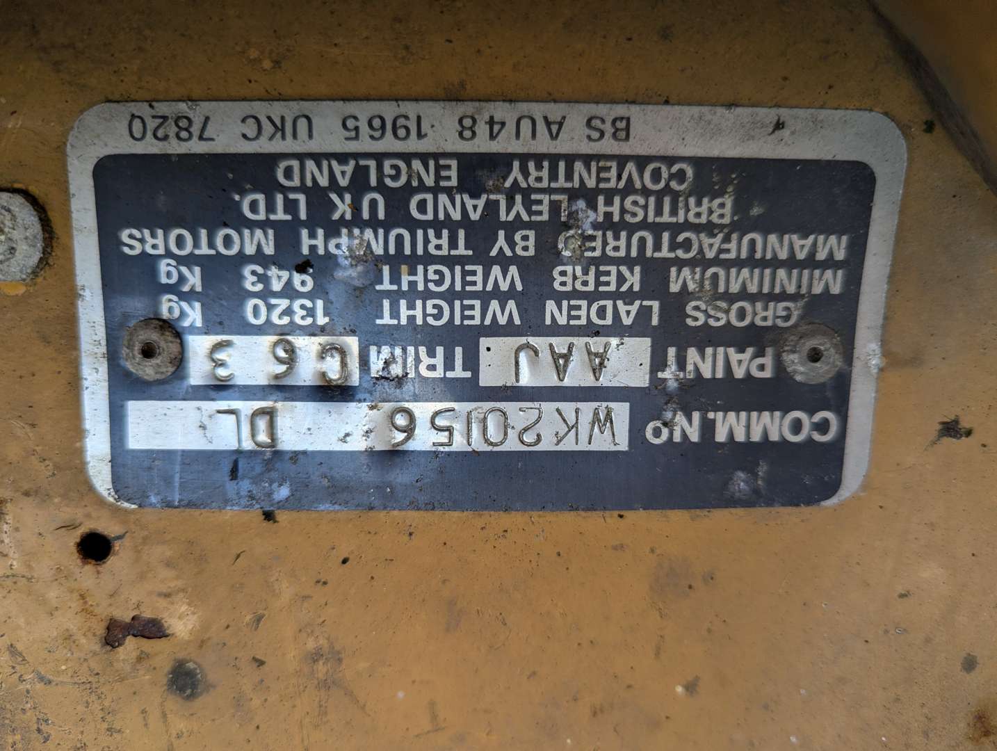 <p>1978 TRIUMPH DOLOMITE 1500 HL</p>