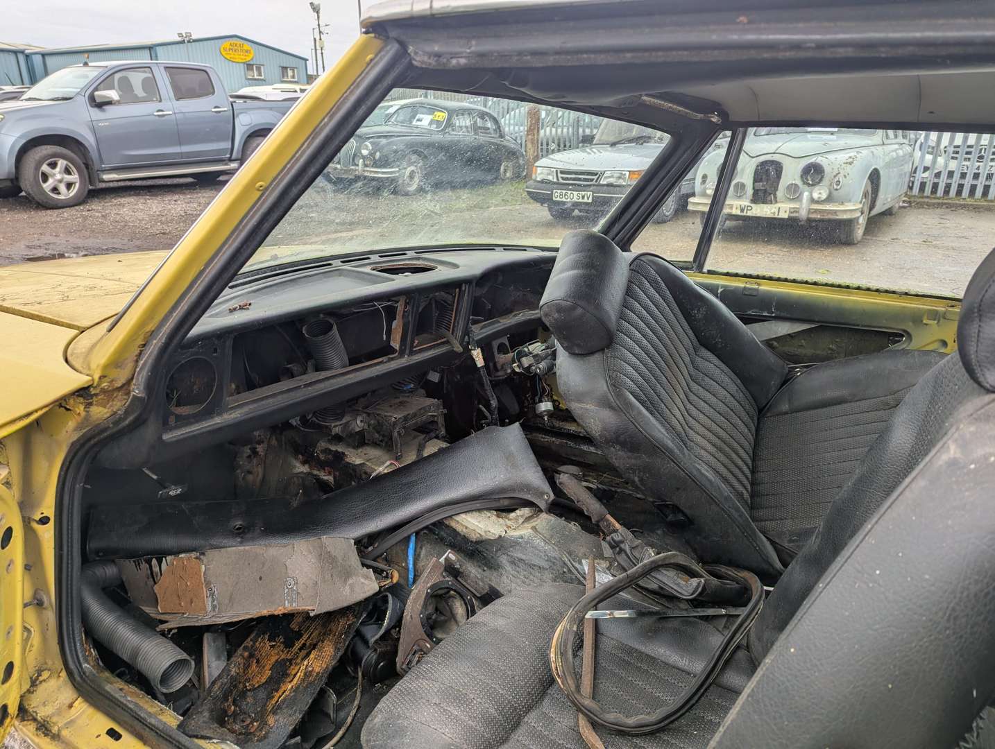 <p>PAIR OF TRIUMPH STAGS</p>