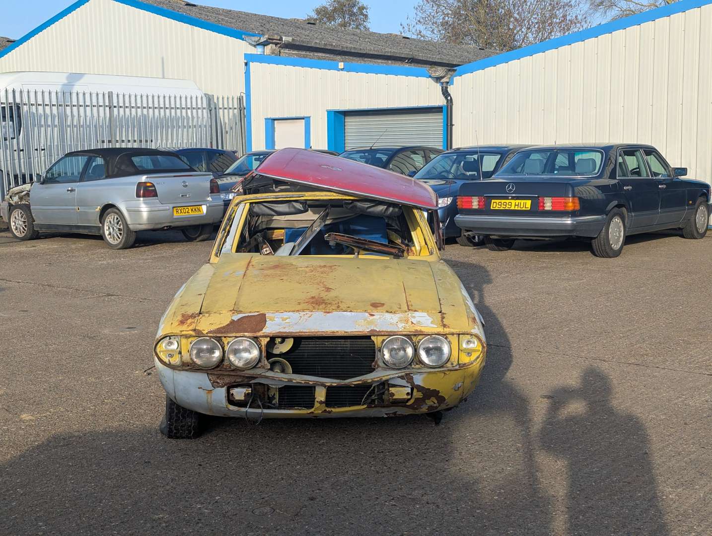 <p>PAIR OF TRIUMPH STAGS</p>