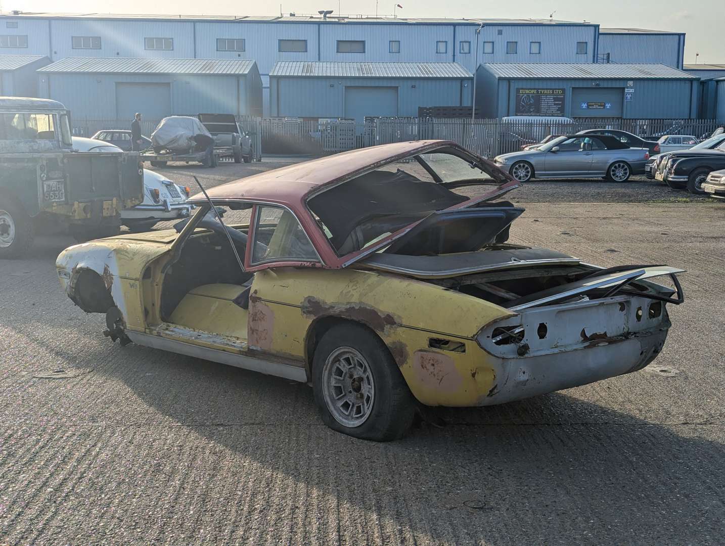 <p>PAIR OF TRIUMPH STAGS</p>