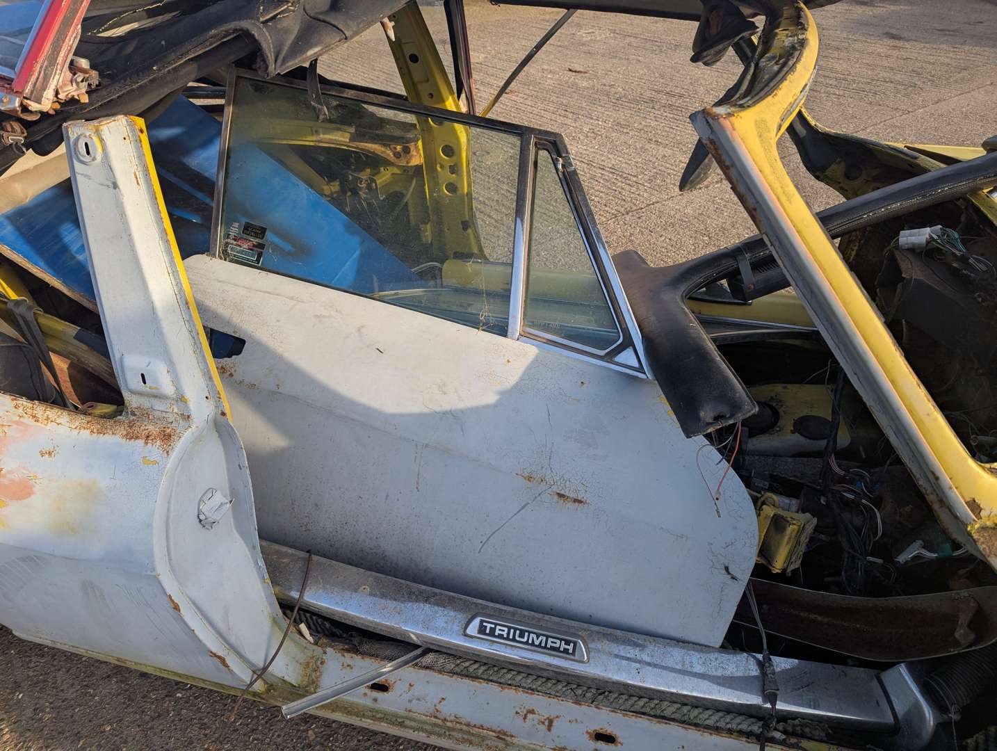 <p>PAIR OF TRIUMPH STAGS</p>