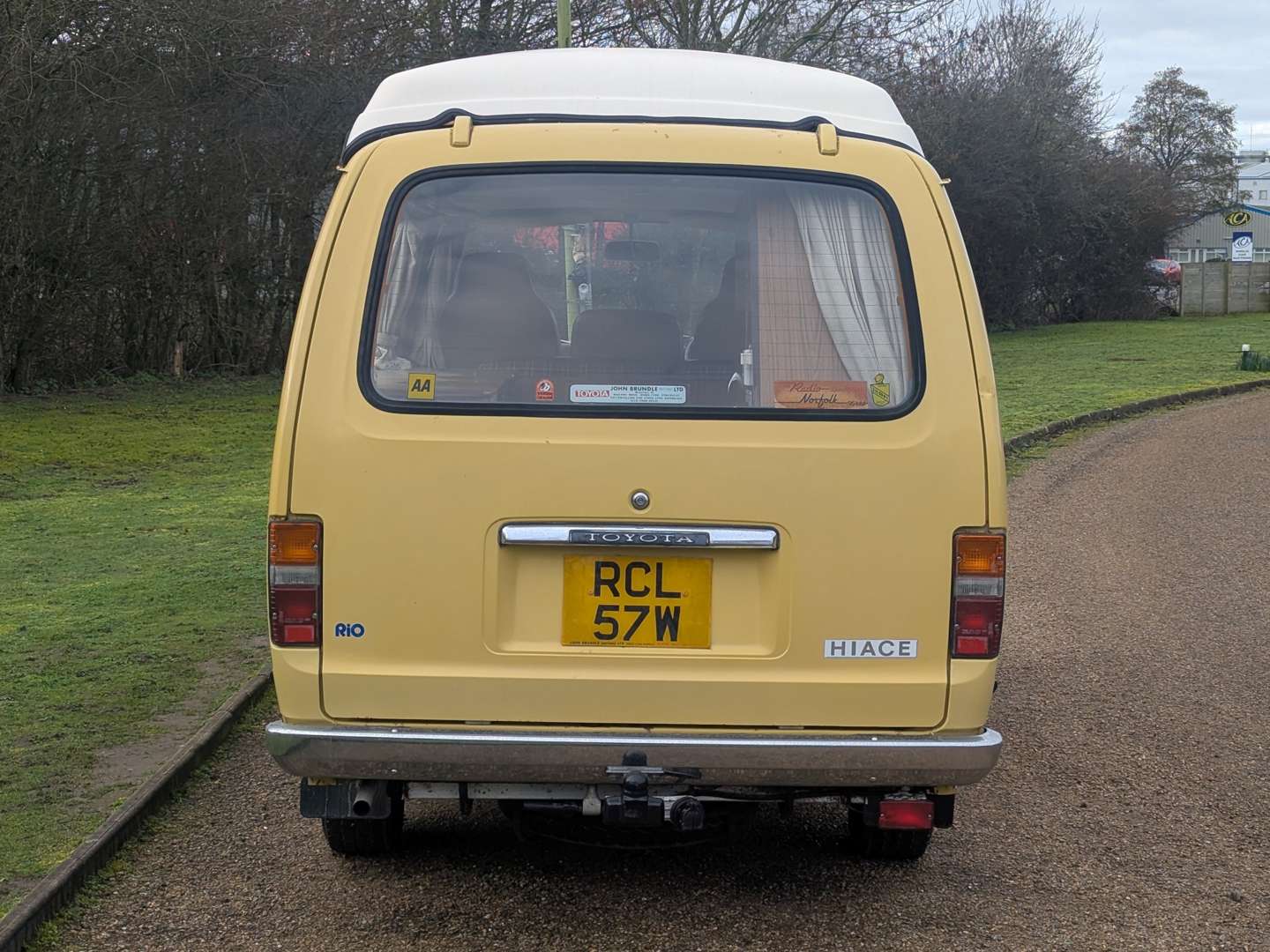 <p>1979 TOYOTA HI-ACE RIO - ONE REGISTERED OWNER</p>