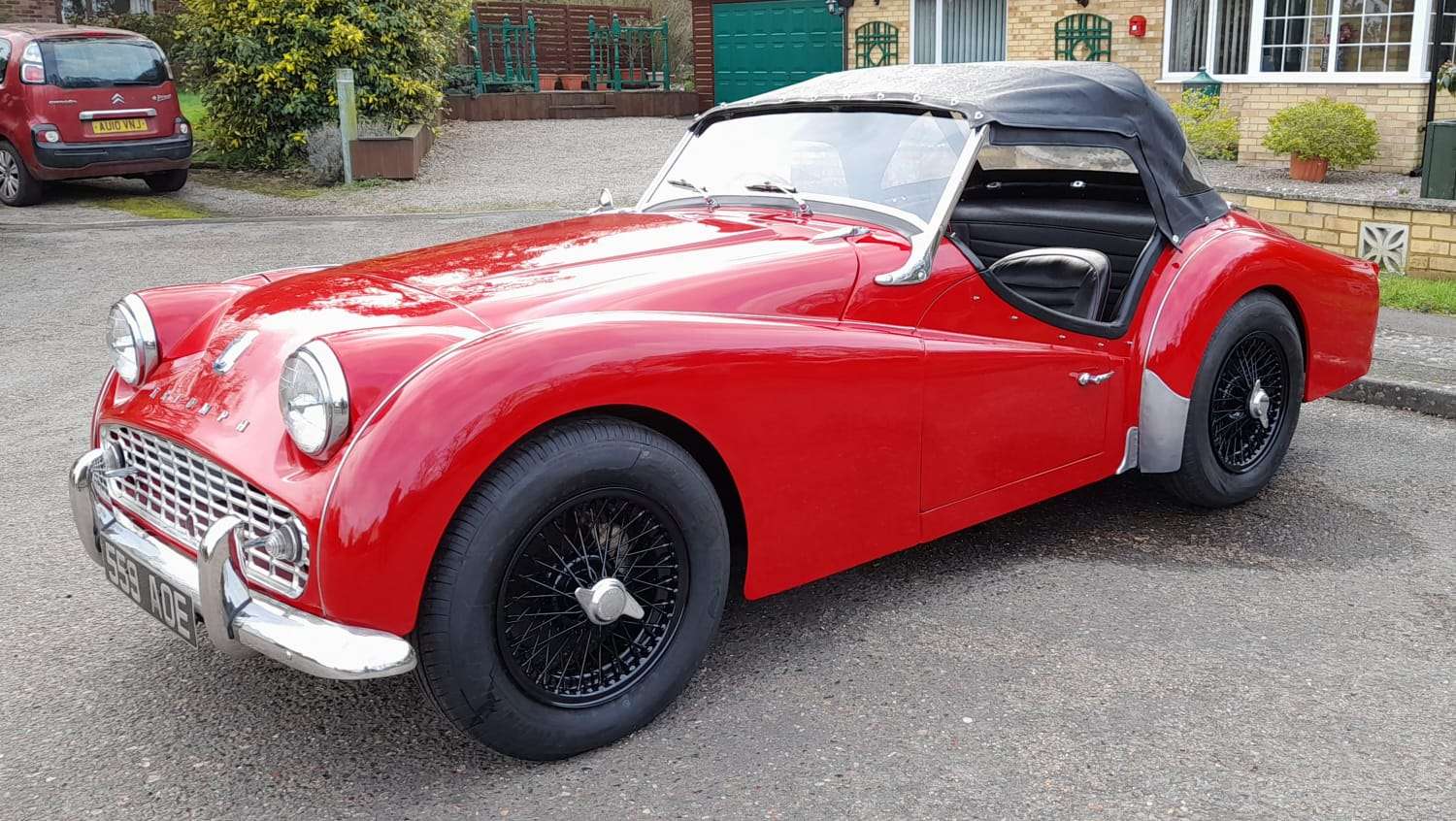 <p>1959 TRIUMPH TR3A</p>