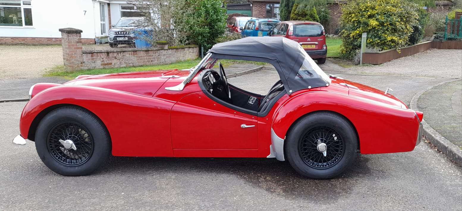 <p>1959 TRIUMPH TR3A</p>