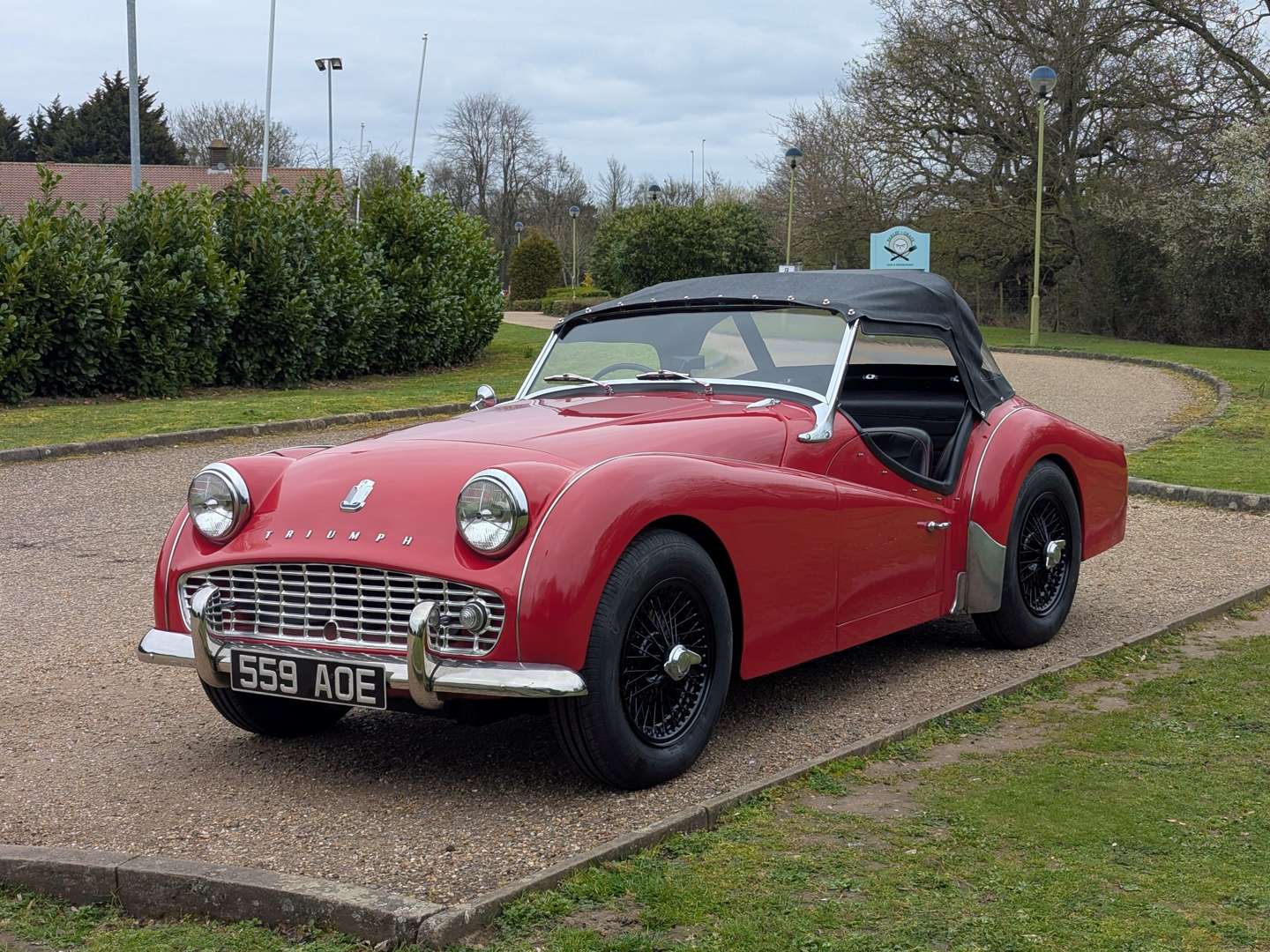 <p>1959 TRIUMPH TR3A</p>