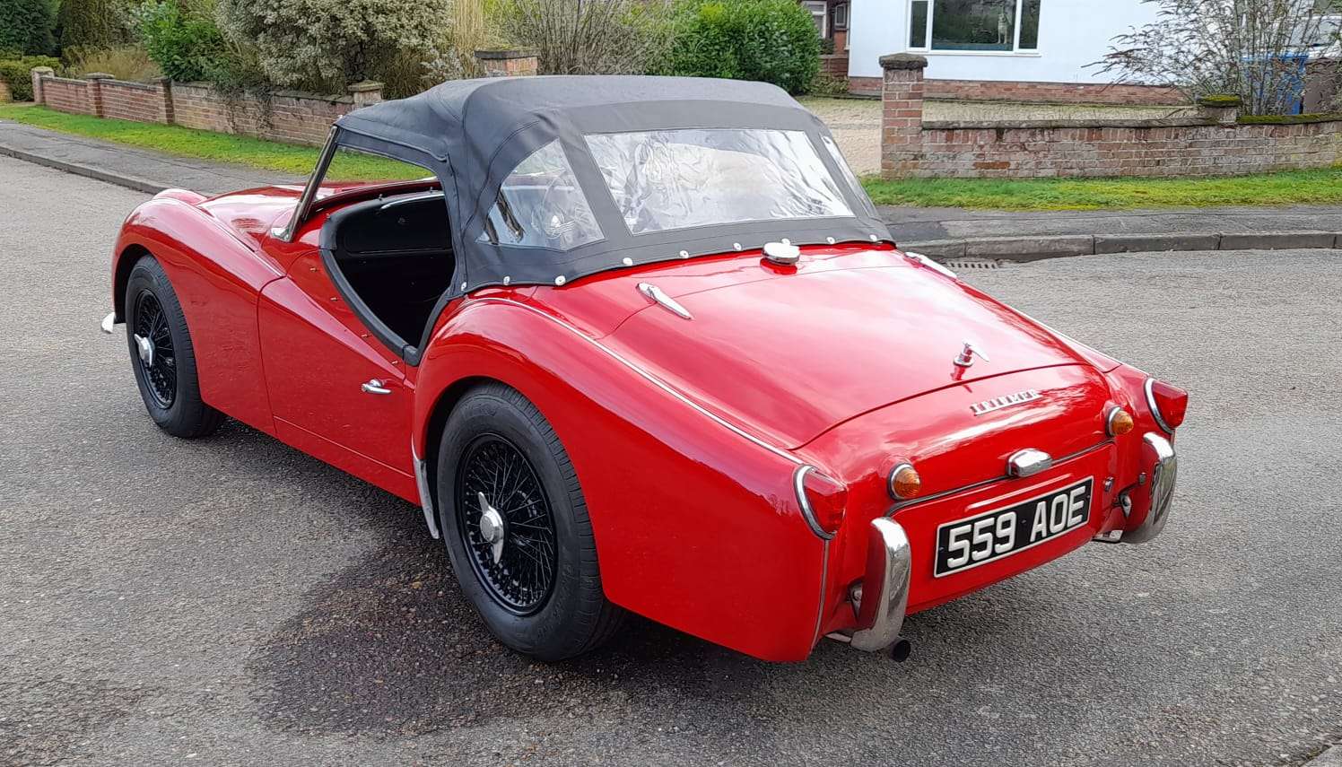 <p>1959 TRIUMPH TR3A</p>