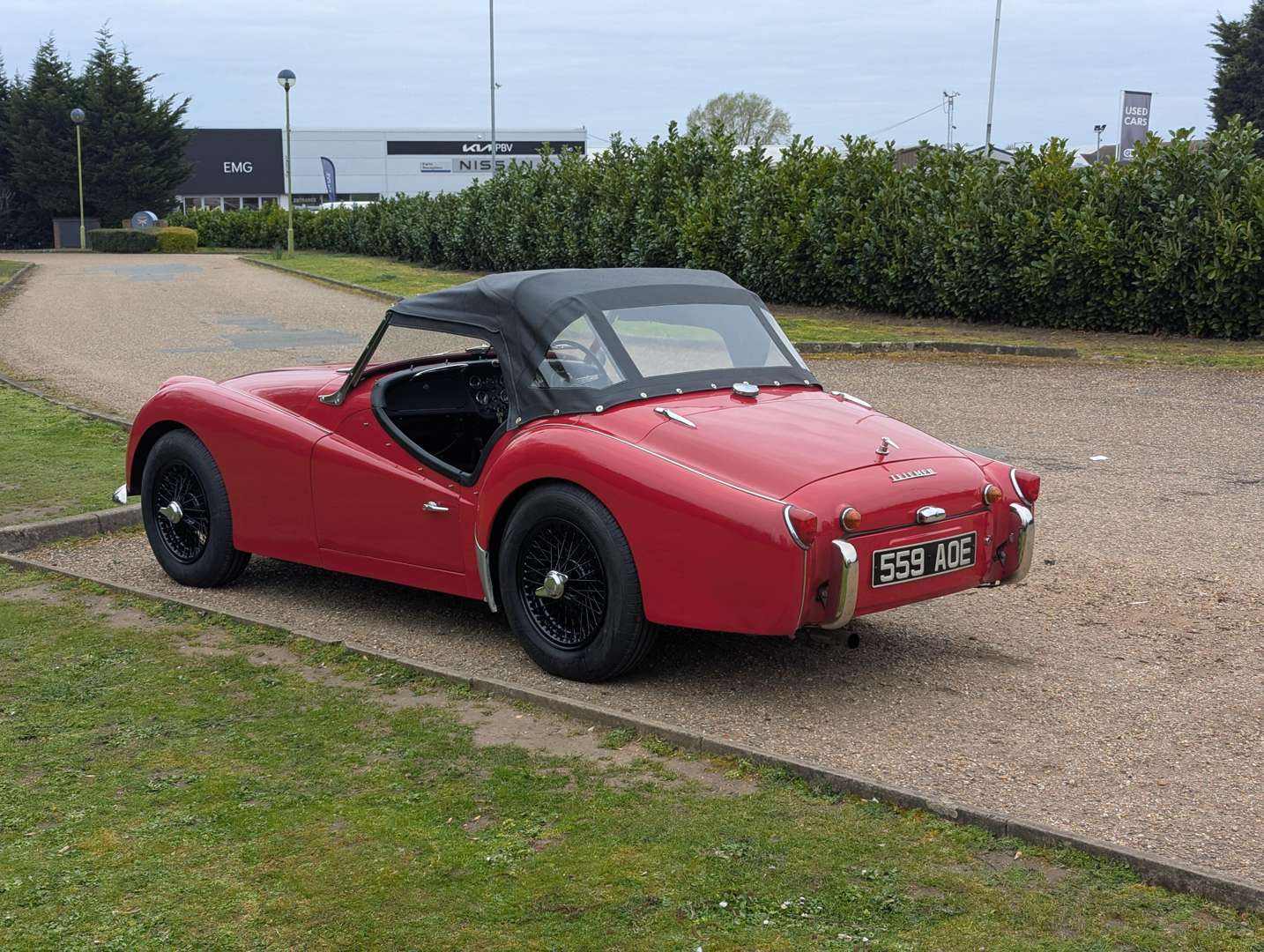 <p>1959 TRIUMPH TR3A</p>