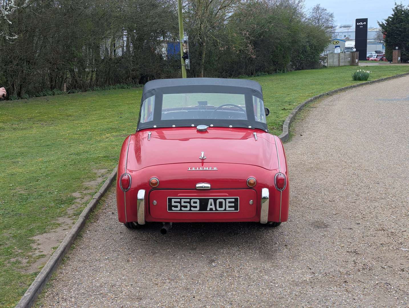 <p>1959 TRIUMPH TR3A</p>