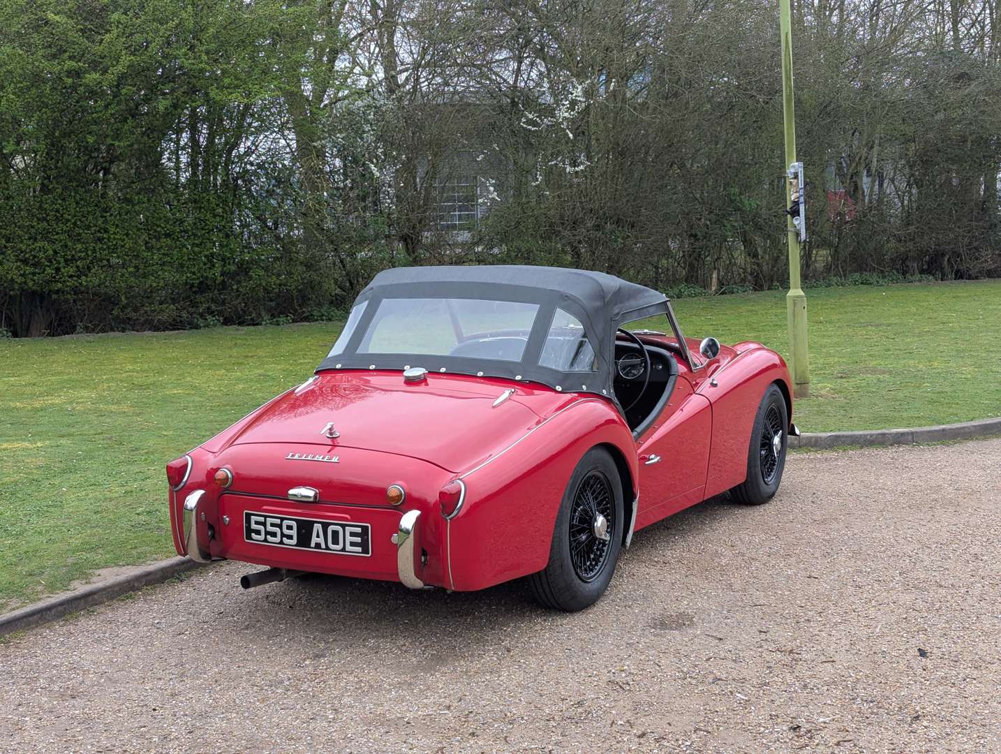 <p>1959 TRIUMPH TR3A</p>