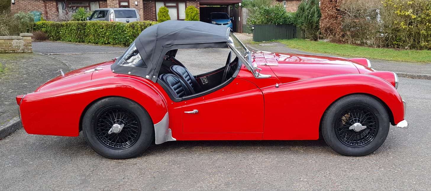 <p>1959 TRIUMPH TR3A</p>