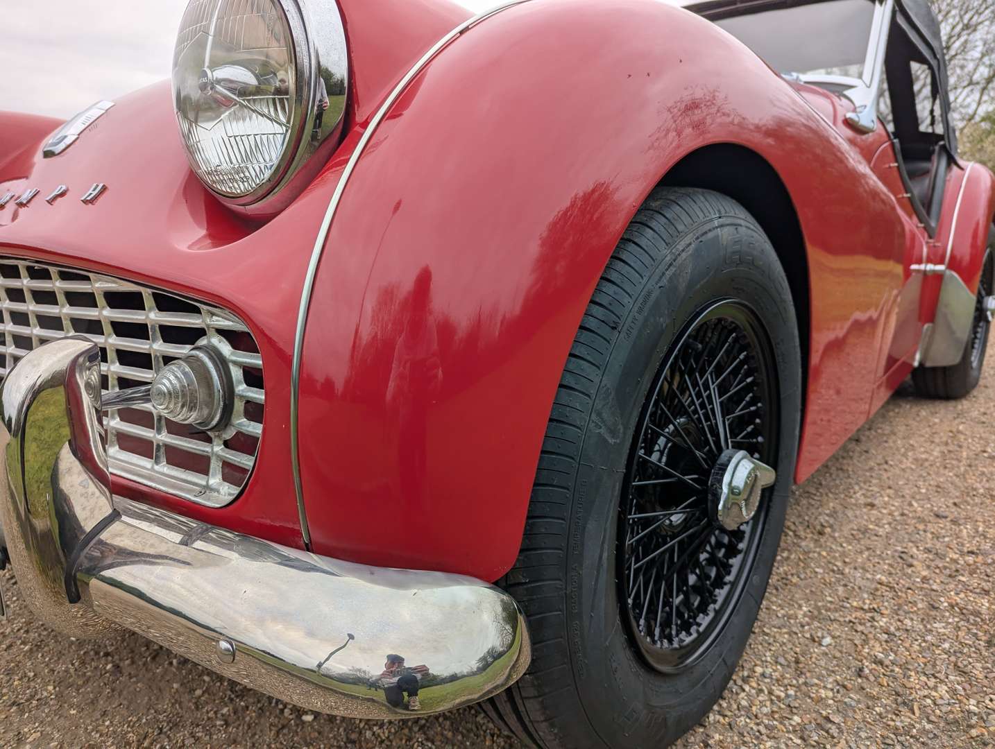 <p>1959 TRIUMPH TR3A</p>